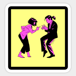 Pulp Fiction Sticker